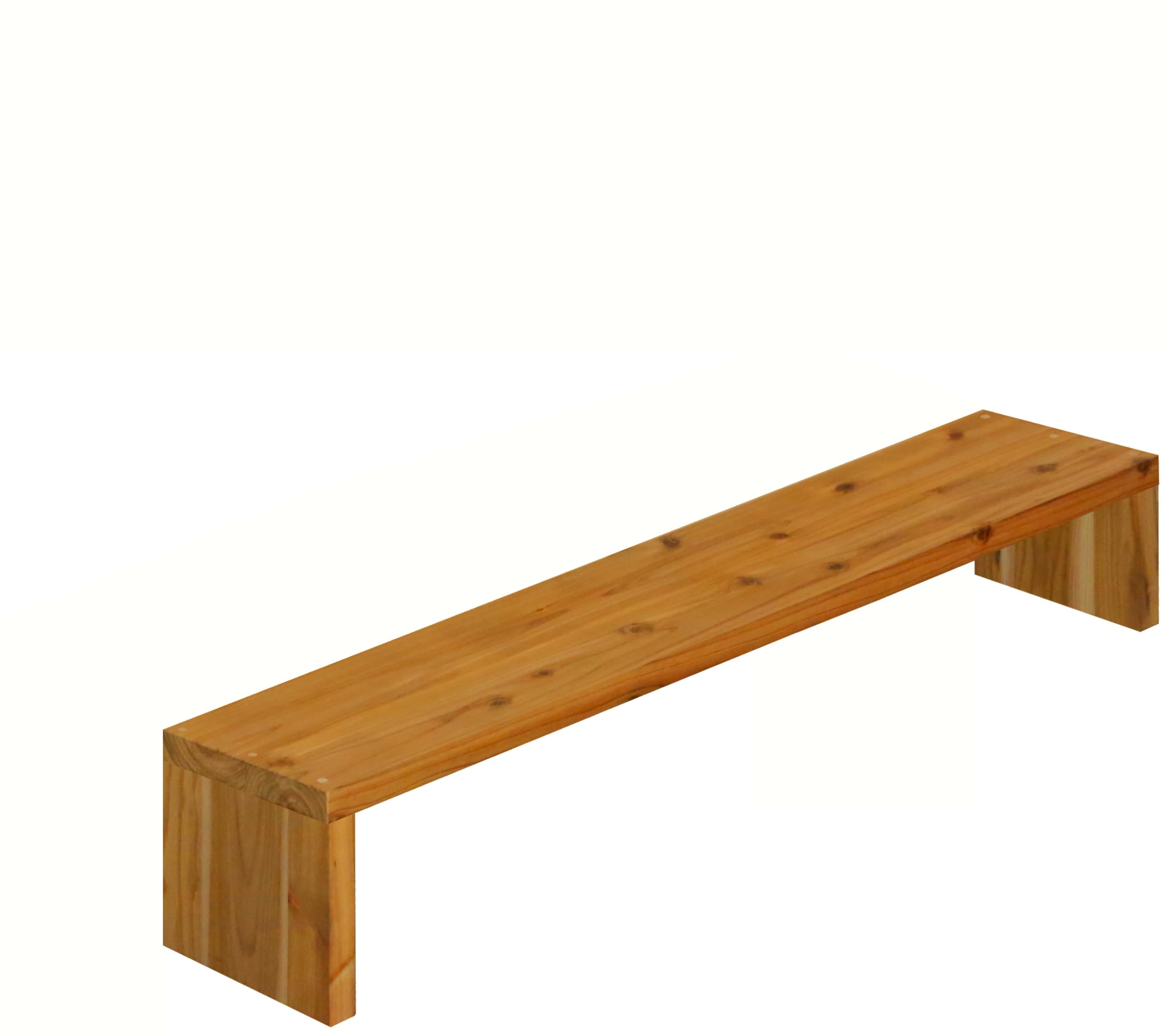 Amazon.co.jp: WOODPRO コの字 シェルフ 幅85cm 高さ13cm 奥行20cm